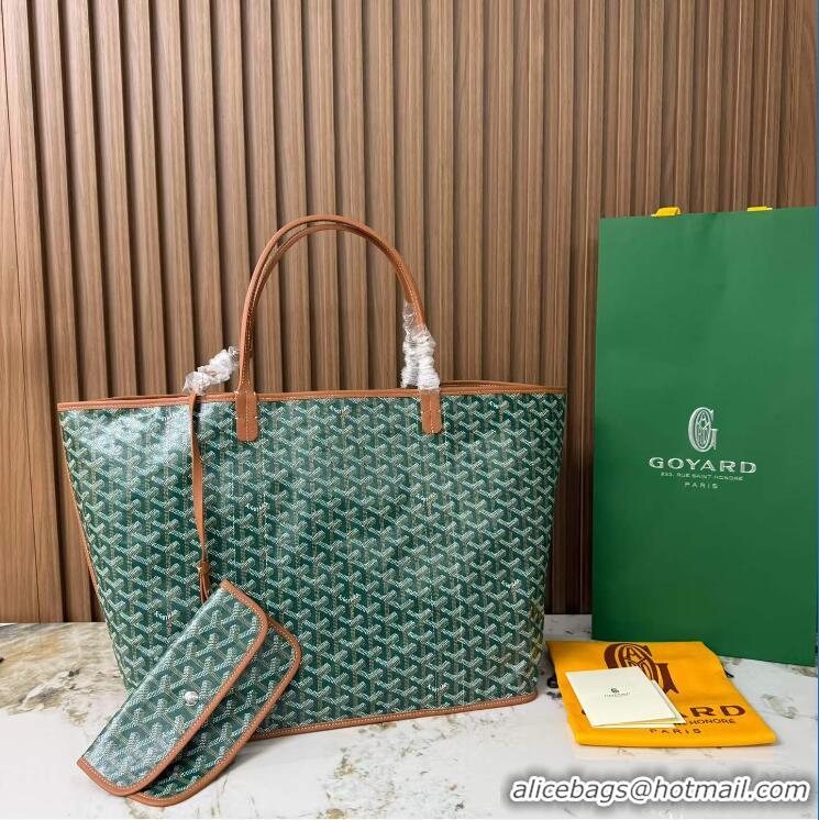 Shop Discount Goyard Anjou St Louis Pertuis Tote Bag GM 2159 Green