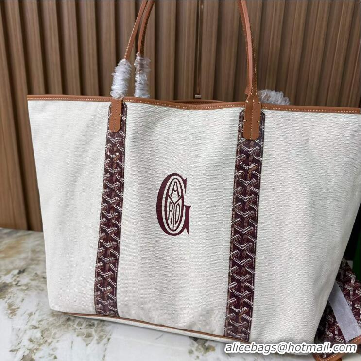 New Fashion Goyard Anjou Saint Louis Pertuis Tote Bag GM 2159 Burgundy