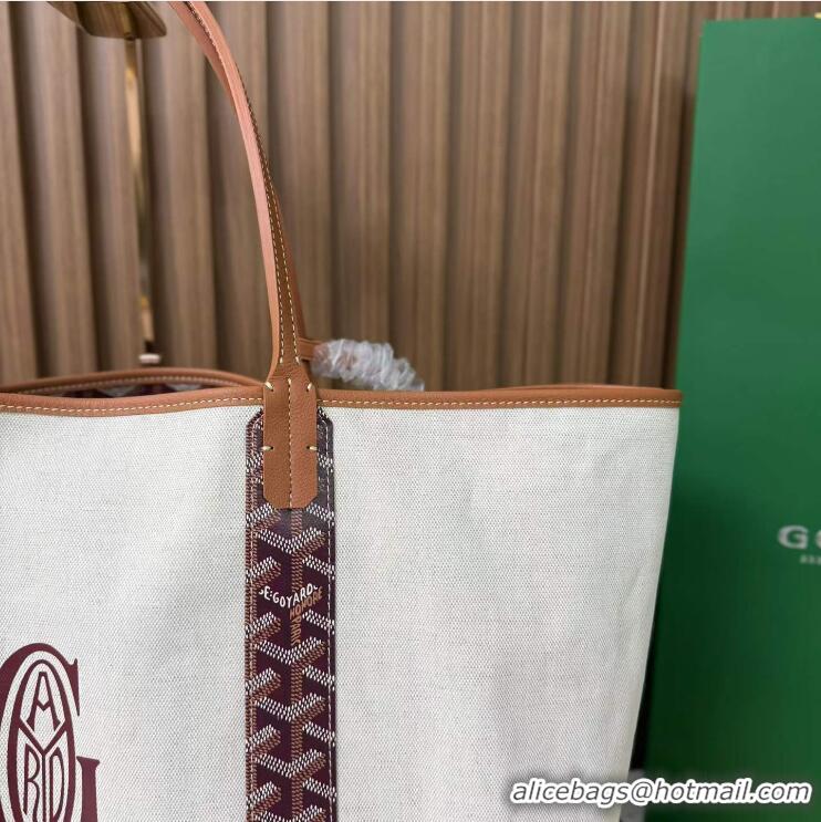 New Fashion Goyard Anjou Saint Louis Pertuis Tote Bag GM 2159 Burgundy