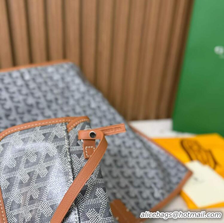 ​Hot Sell Goyard Anjou St Louis Pertuis Tote Bag GM 2159 Dark Grey