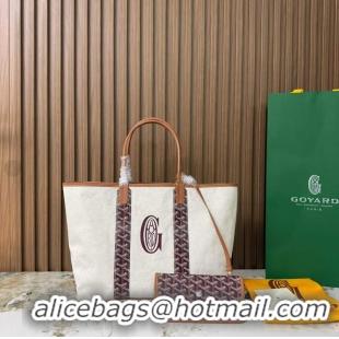 Low Cost Goyard Anjou Saint Louis Pertuis Tote Bag PM 2159 Bungundy