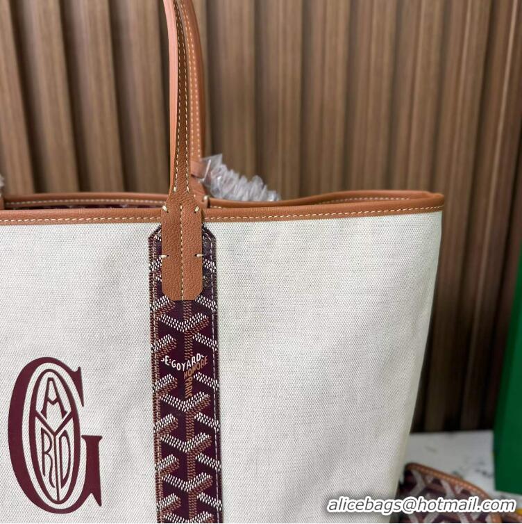 Low Cost Goyard Anjou Saint Louis Pertuis Tote Bag PM 2159 Bungundy