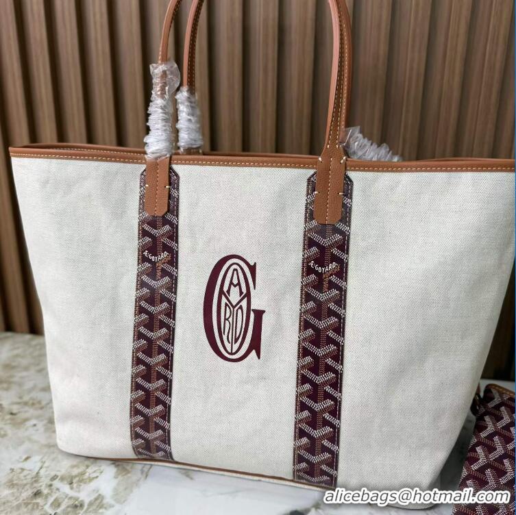 Low Cost Goyard Anjou Saint Louis Pertuis Tote Bag PM 2159 Bungundy
