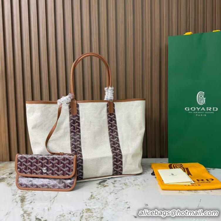 Low Cost Goyard Anjou Saint Louis Pertuis Tote Bag PM 2159 Bungundy