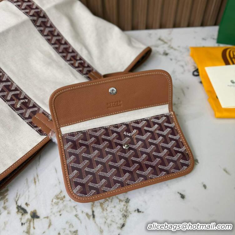 Low Cost Goyard Anjou Saint Louis Pertuis Tote Bag PM 2159 Bungundy