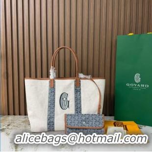 Hot Sell Goyard Anjou Saint Louis Pertuis Tote Bag PM 2159 Dark Grey