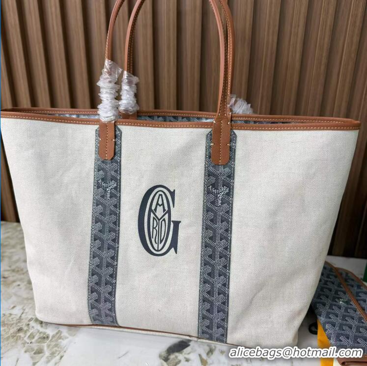 Hot Sell Goyard Anjou Saint Louis Pertuis Tote Bag PM 2159 Dark Grey