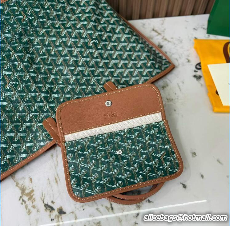 Buy Discount Goyard Anjou Saint Louis Pertuis Tote Bag PM 2159 Green