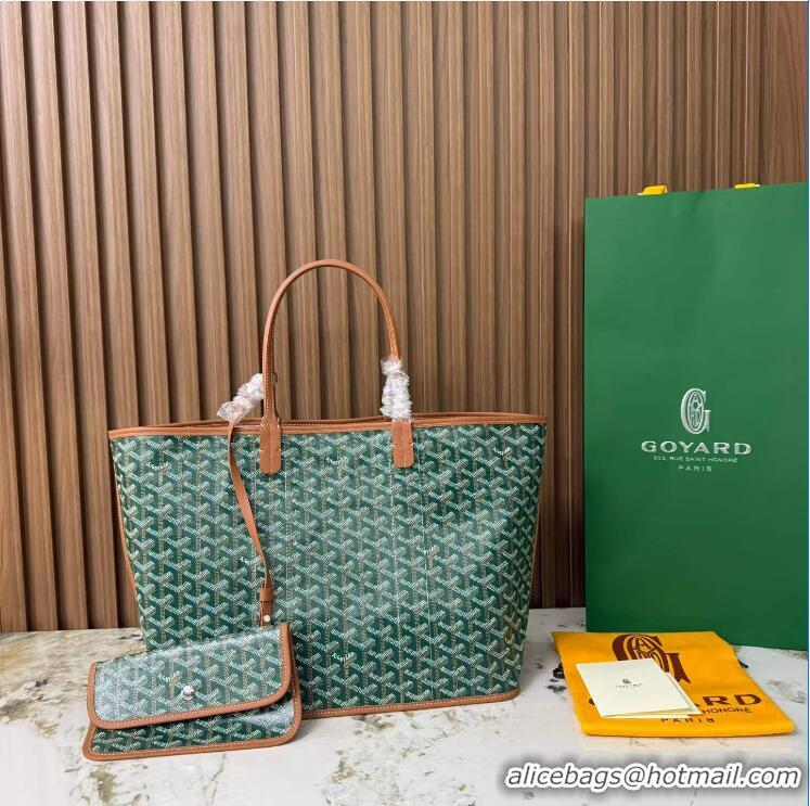 Buy Discount Goyard Anjou Saint Louis Pertuis Tote Bag PM 2159 Green