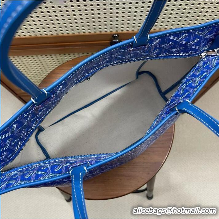 Cheapest Goyard Artois Original Zipper Bag 00319 Light Blue