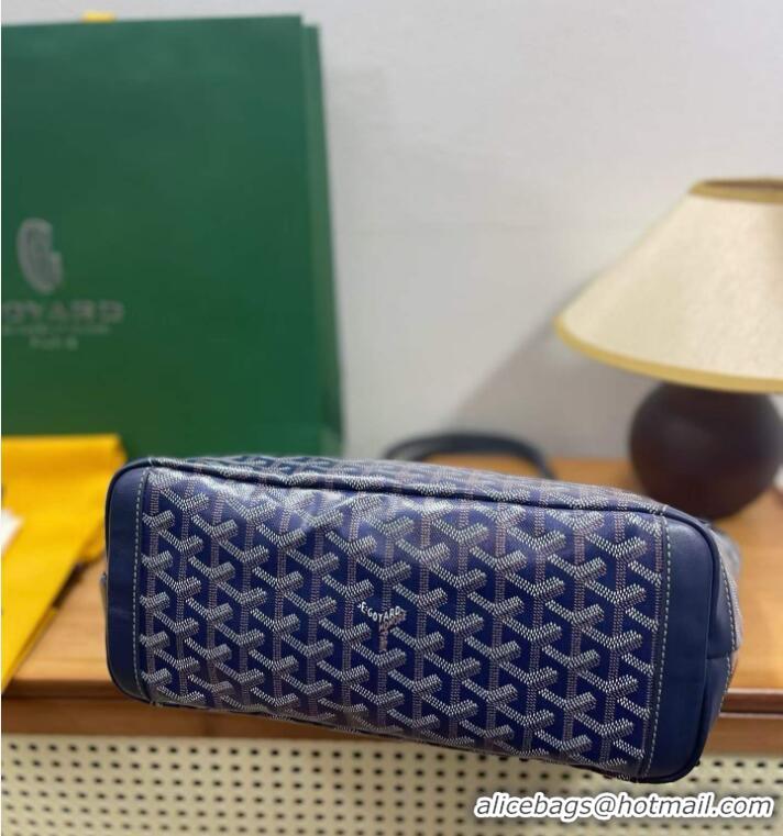 Shop Low Price Goyard Artois Original Zipper Bag 00319 Navy Blue