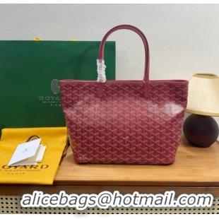 Unique Style Goyard Artois Original Zipper Bag 00319 Red