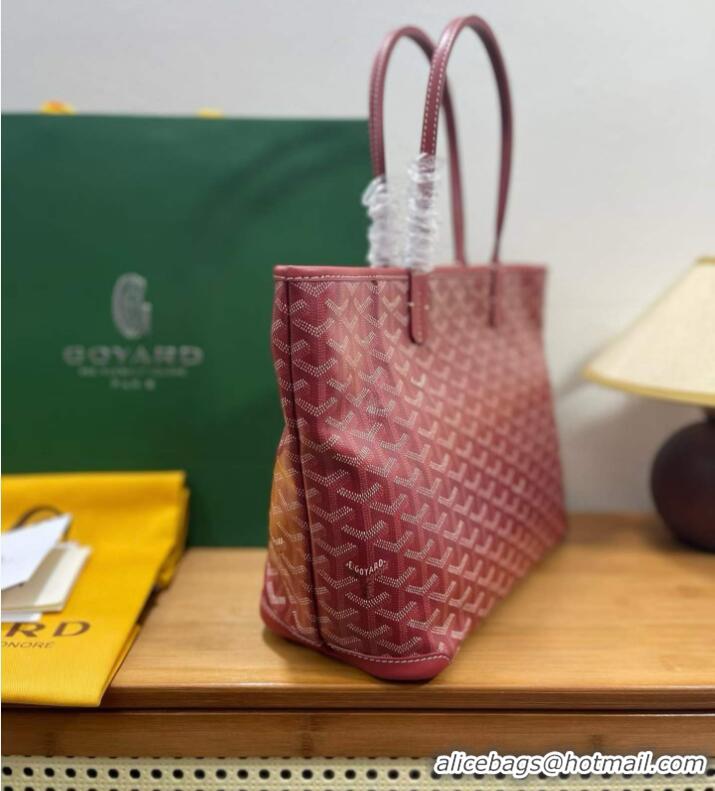 Unique Style Goyard Artois Original Zipper Bag 00319 Red