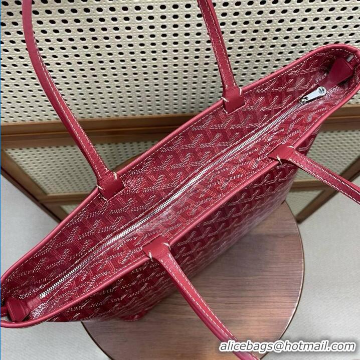 Unique Style Goyard Artois Original Zipper Bag 00319 Red