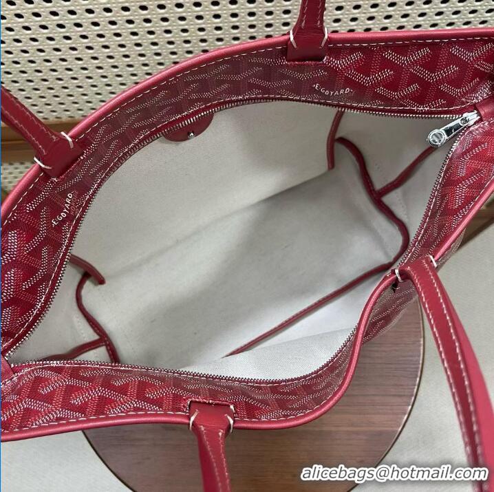 Unique Style Goyard Artois Original Zipper Bag 00319 Red
