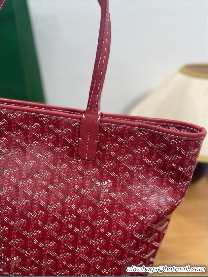 Unique Style Goyard Artois Original Zipper Bag 00319 Red