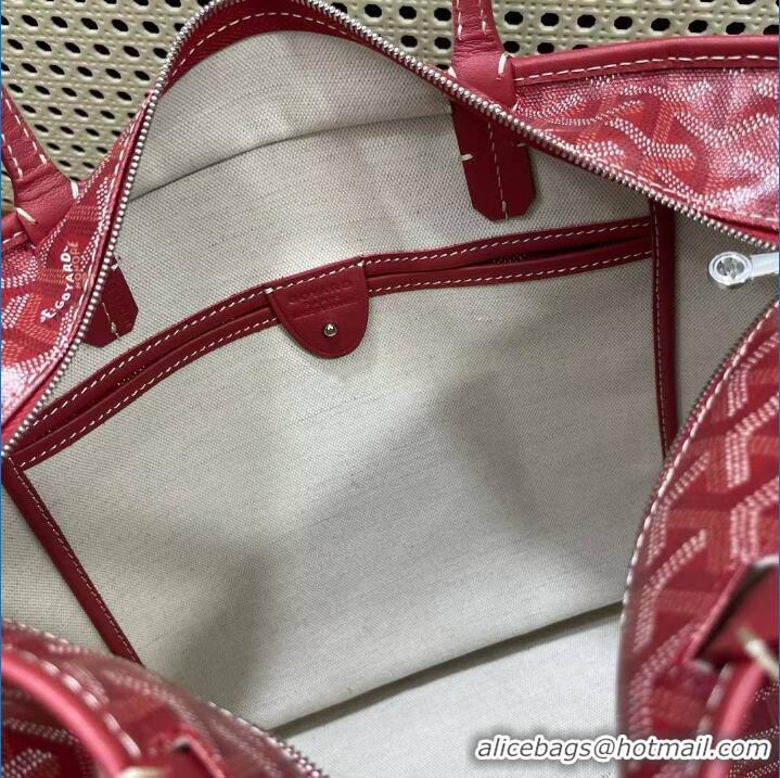 Unique Style Goyard Artois Original Zipper Bag 00319 Red