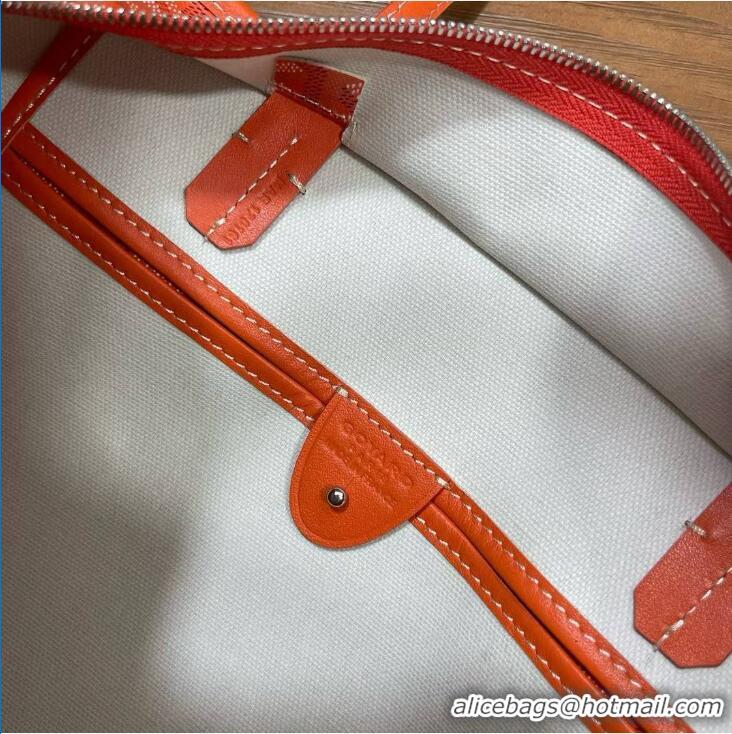 Best Product Goyard Artois Original Zipper Bag 00319 Orange