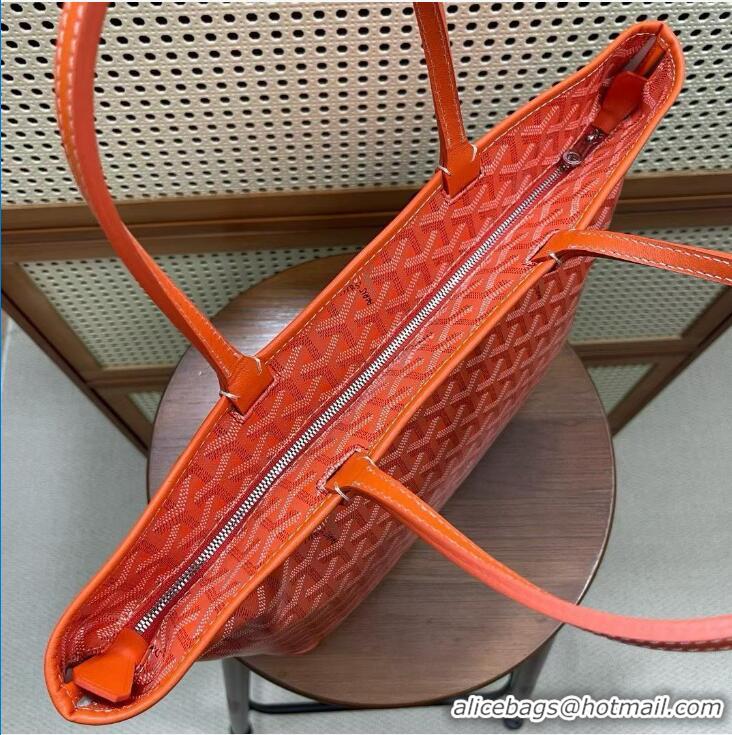 Best Product Goyard Artois Original Zipper Bag 00319 Orange