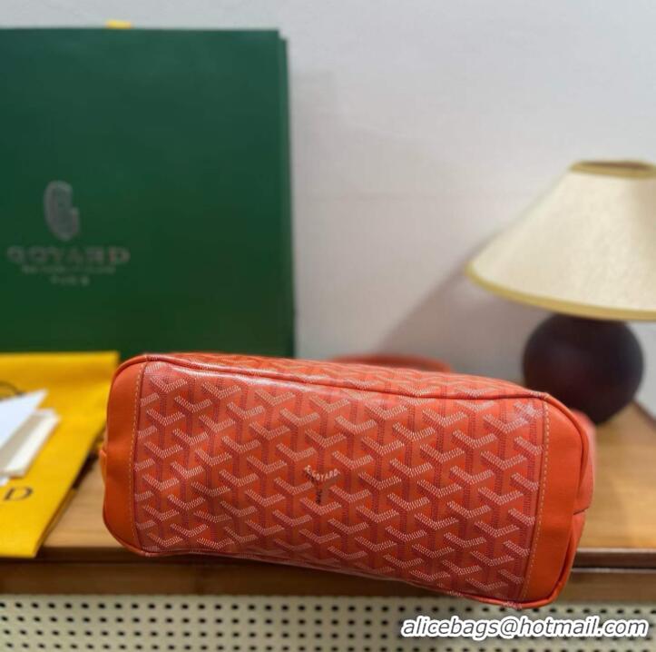 Best Product Goyard Artois Original Zipper Bag 00319 Orange