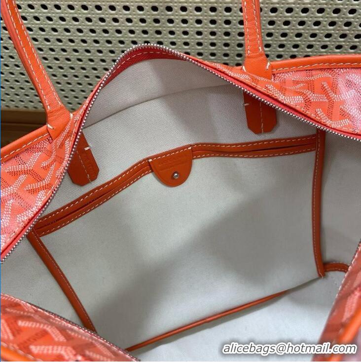 Best Product Goyard Artois Original Zipper Bag 00319 Orange