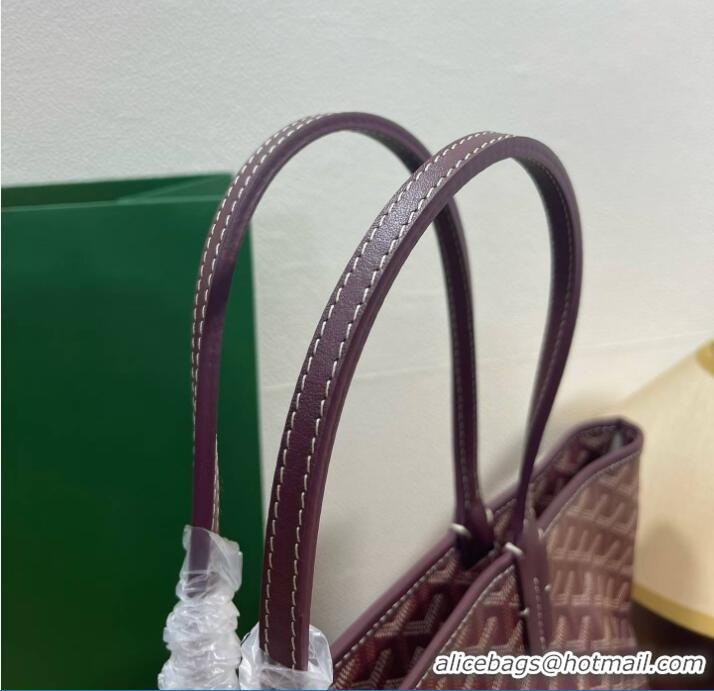 Pretty Style Goyard Artois Original Zipper Bag 00319 Bungundy