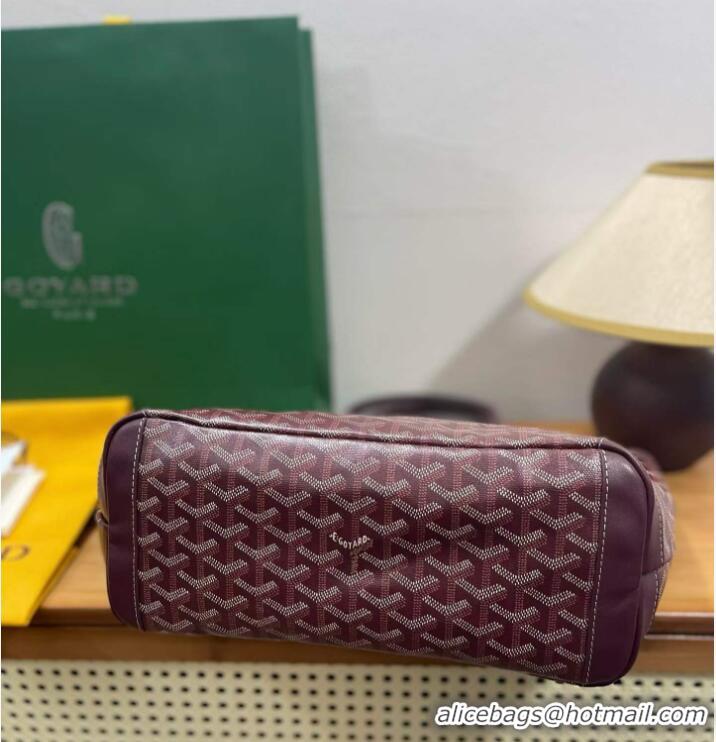 Pretty Style Goyard Artois Original Zipper Bag 00319 Bungundy