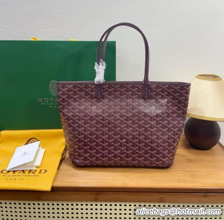 Pretty Style Goyard Artois Original Zipper Bag 00319 Bungundy
