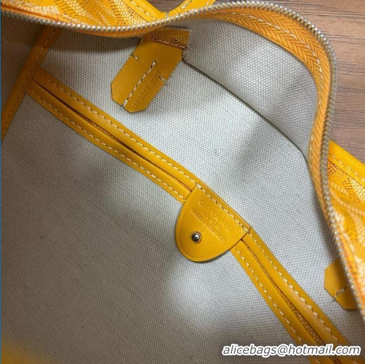 Top Grade Goyard Artois Original Zipper Bag 00319 Yellow