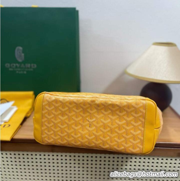 Top Grade Goyard Artois Original Zipper Bag 00319 Yellow