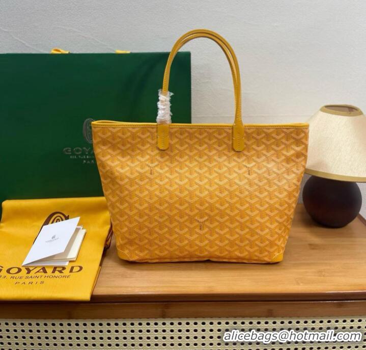 Top Grade Goyard Artois Original Zipper Bag 00319 Yellow