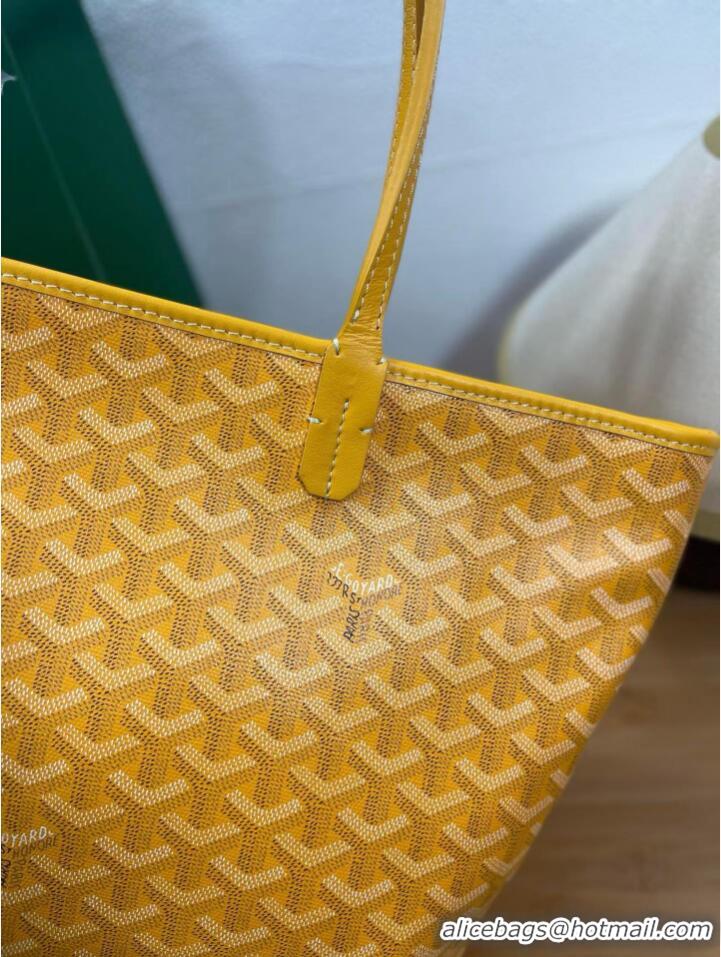 Top Grade Goyard Artois Original Zipper Bag 00319 Yellow
