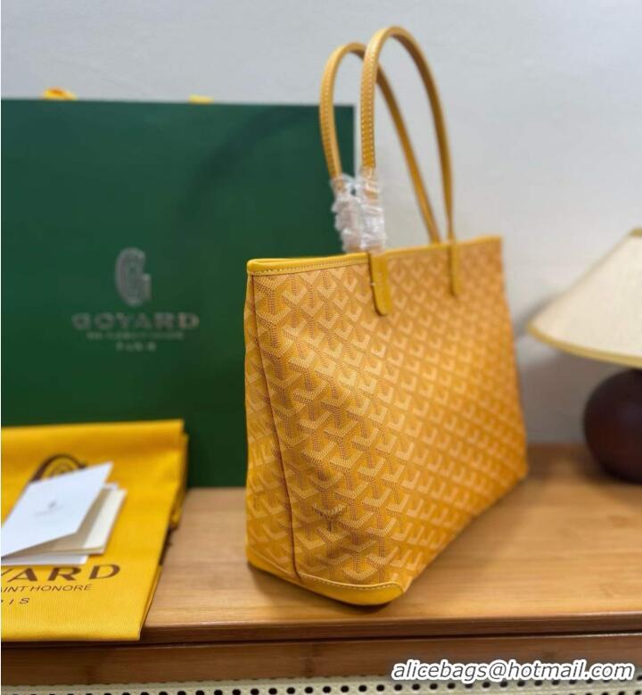 Top Grade Goyard Artois Original Zipper Bag 00319 Yellow