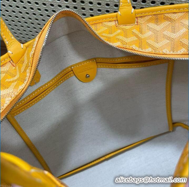 Top Grade Goyard Artois Original Zipper Bag 00319 Yellow