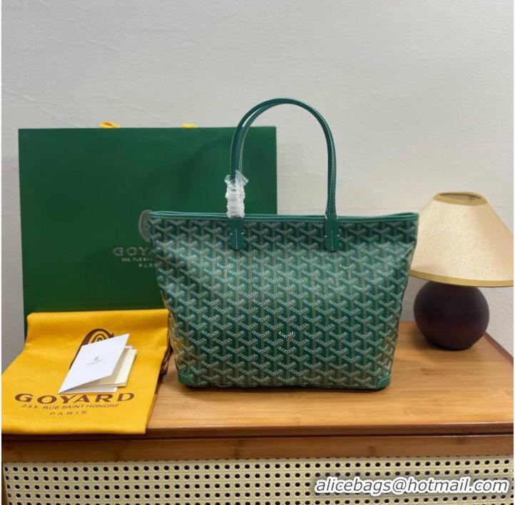 Traditional Discount Goyard Artois Original Zipper Bag 00319 Green
