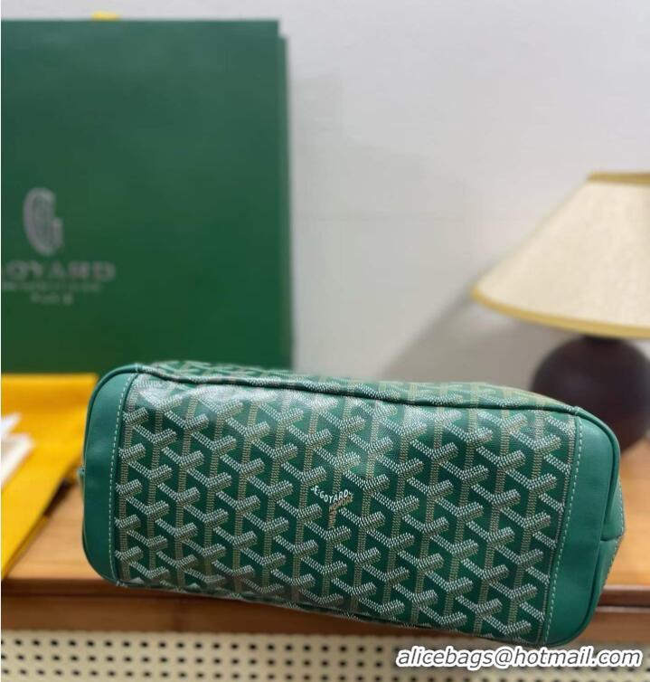 Traditional Discount Goyard Artois Original Zipper Bag 00319 Green