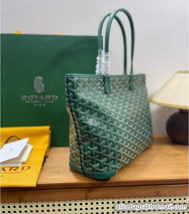 Traditional Discount Goyard Artois Original Zipper Bag 00319 Green
