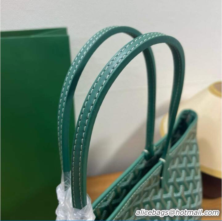Traditional Discount Goyard Artois Original Zipper Bag 00319 Green