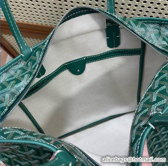 Traditional Discount Goyard Artois Original Zipper Bag 00319 Green
