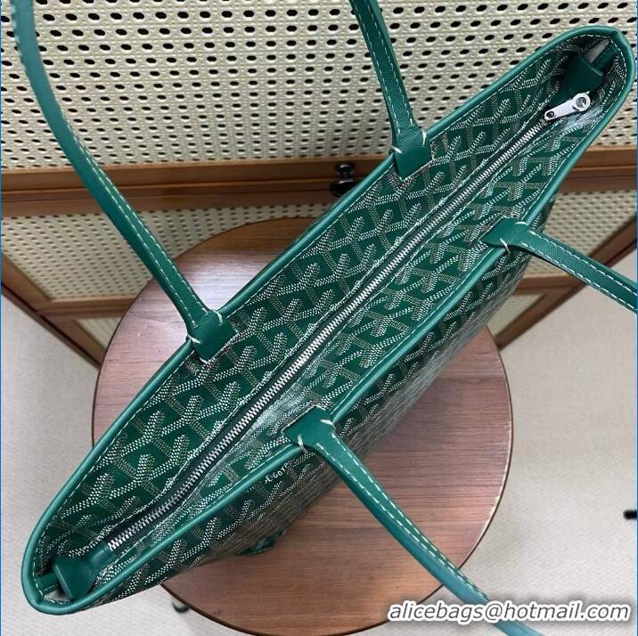 Traditional Discount Goyard Artois Original Zipper Bag 00319 Green