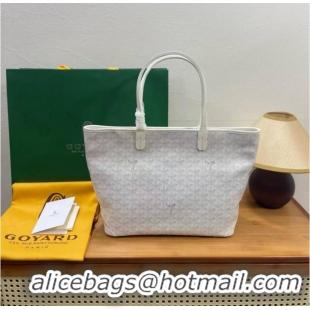 New Product Goyard Artois Original Zipper Bag 00319 White
