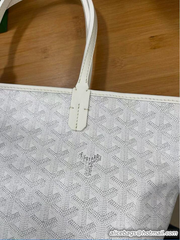 New Product Goyard Artois Original Zipper Bag 00319 White