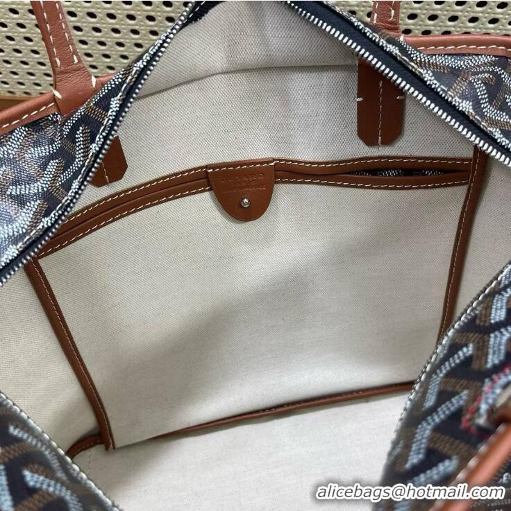 Good Taste Goyard Artois Original Zipper Bag 00319 Black And Tan