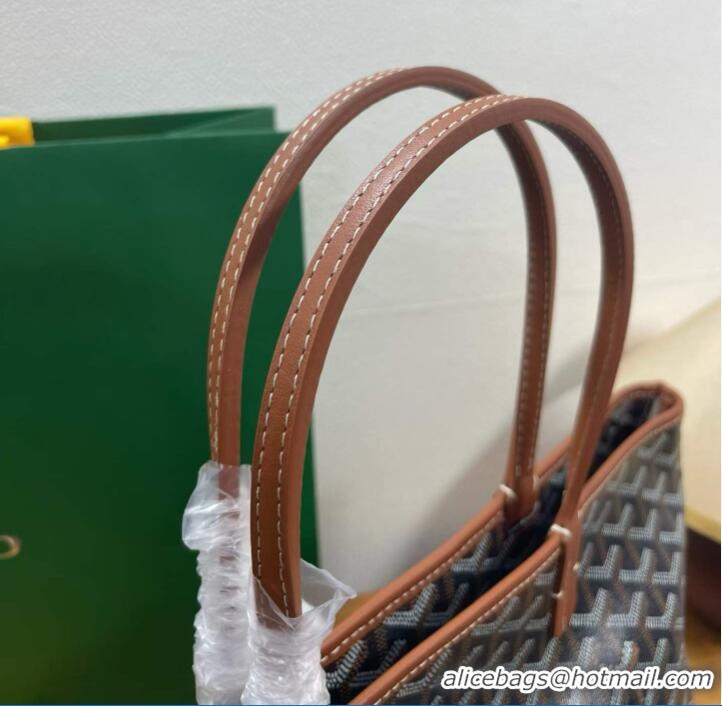 Good Taste Goyard Artois Original Zipper Bag 00319 Black And Tan