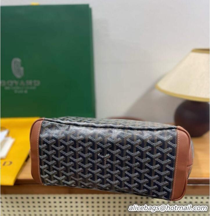 Good Taste Goyard Artois Original Zipper Bag 00319 Black And Tan