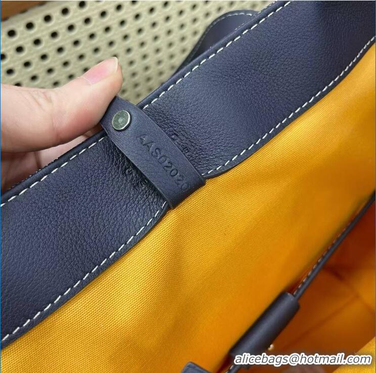 New Style Goyard Voltaire Messenger Bags And Totes 8977 Navy Blue