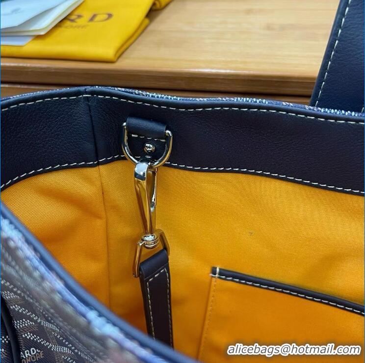 New Style Goyard Voltaire Messenger Bags And Totes 8977 Navy Blue