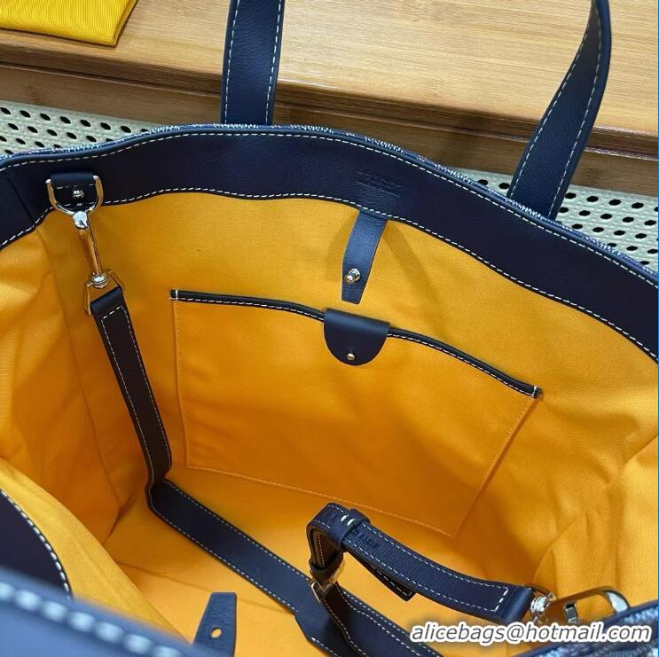 New Style Goyard Voltaire Messenger Bags And Totes 8977 Navy Blue