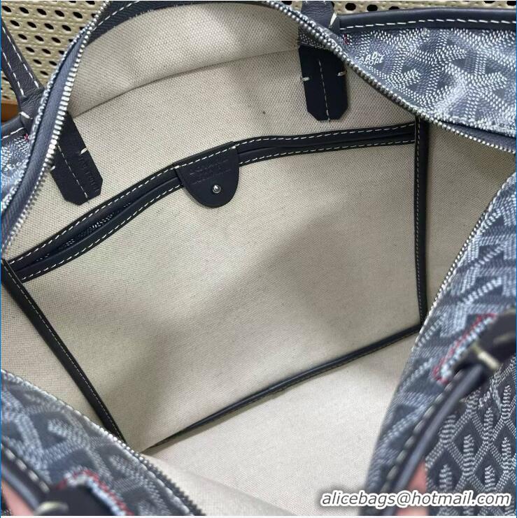 New Release Creation Goyard Artois Original Zipper Bag 00319 Dark Grey