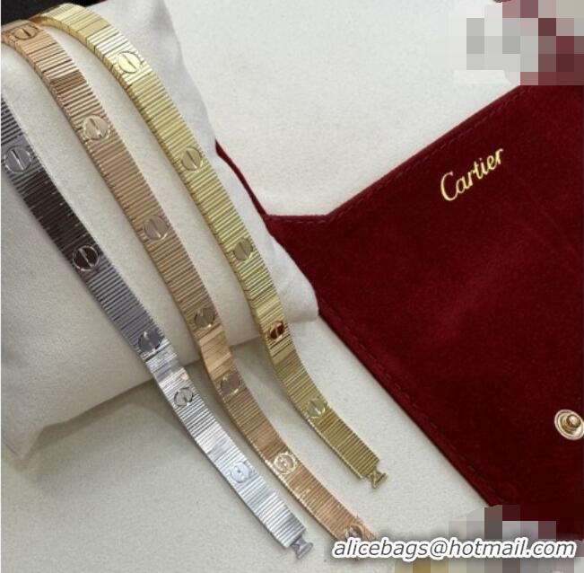 New Design Cartier LOVE Unlimited Flexible 18CT Bracelet C8950 Yellow-Gold